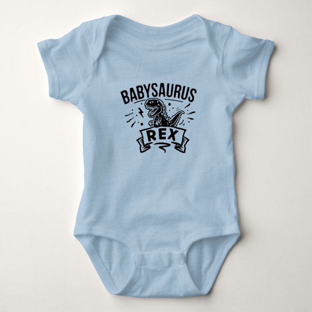 Body Para Bebé Babysaurus Rex (Anverso)