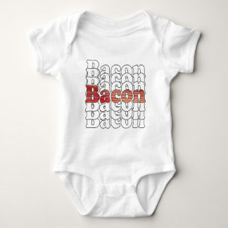 Body Para Bebé Bacon Bacon Bacon