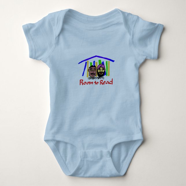 Body Para Bebé Baga & Vati Babies for Room to Read (Anverso)