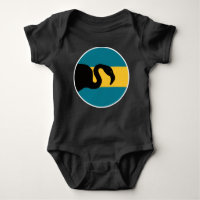 Bahamas flamenco bandera nacional de un animal bah