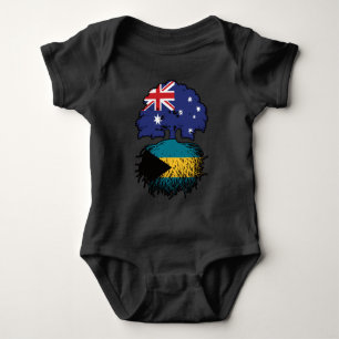 Body Para Bebé Bahamas raíces de árboles australianos bahameños