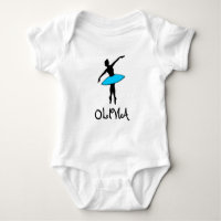 Baile de ballet personalizado Blue Ballerina Tutu