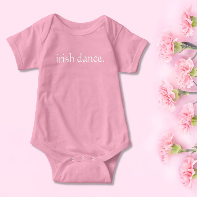 Body Para Bebé baile irlandés. - Baile irlandés | Bailarín irland (Subido por el creador)