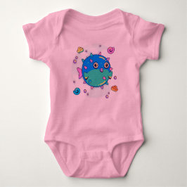 Body Para Bebé Bajo el mar Fish Adventure Baby Bodysuit