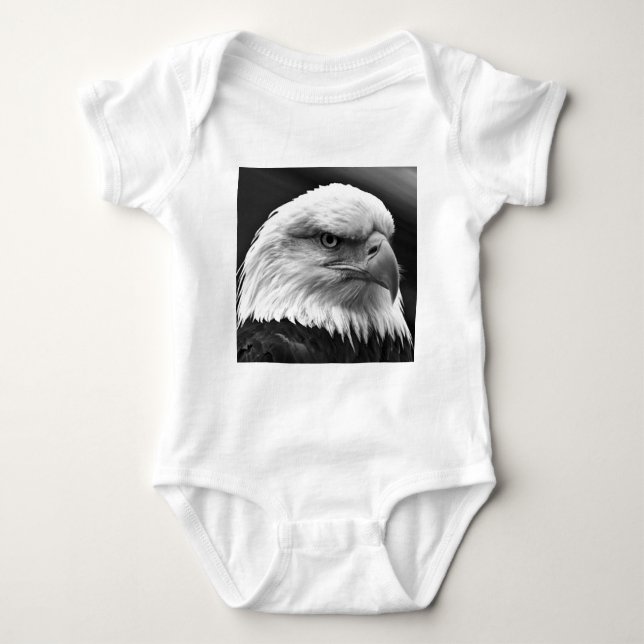 Body Para Bebé Bald Eagle (Anverso)
