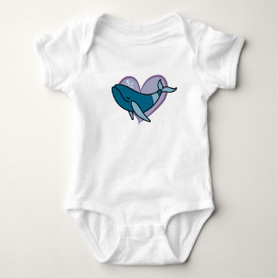 Body Para Bebé ¡Ballena linda!