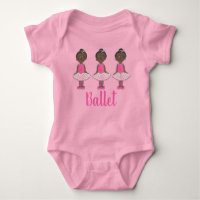 Ballerina Ballet Rosa Dance Recital Chica Tutu