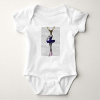 Ballerina Deer en azul