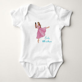 Body Para Bebé Ballerina - Nombre personalizado