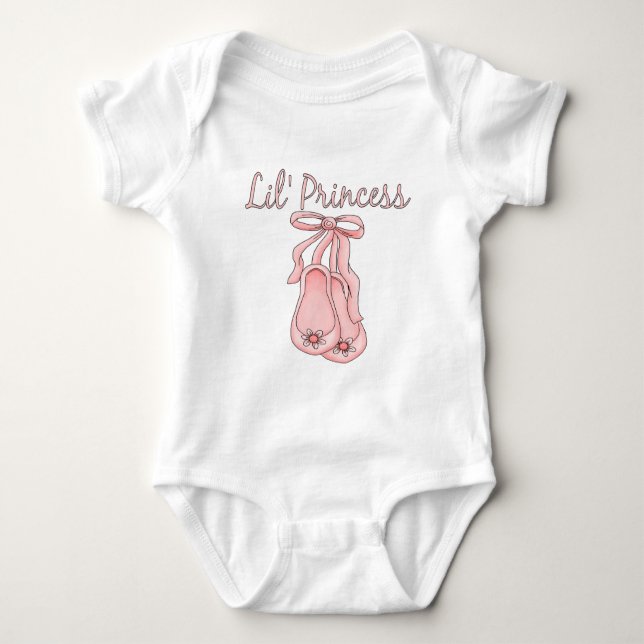 Body Para Bebé Ballet Princesa Lil Shoes 1 (Anverso)