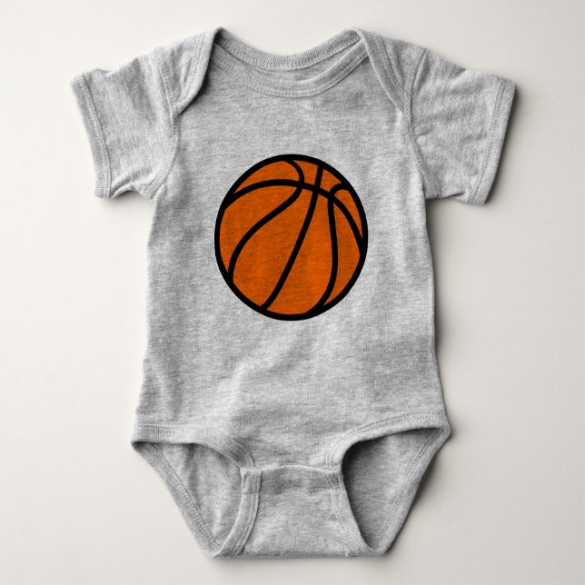 Body Para Bebé Baloncesto (Anverso)