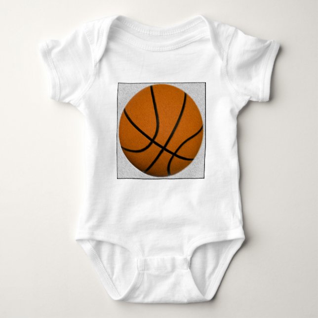 Body Para Bebé Baloncesto (Anverso)