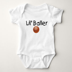 Body Para Bebé Baloncesto de Lil Baller
