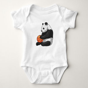 Body Para Bebé Baloncesto Panda