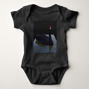 Body Para Bebé Bañado De Cisne Negro En Estanques Dimensionales,