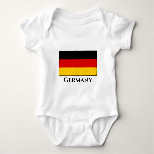 Body Para Bebé Bandera alemana