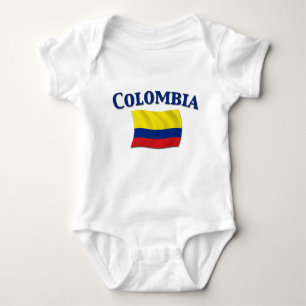 Body Para Bebé Bandera colombiana 1