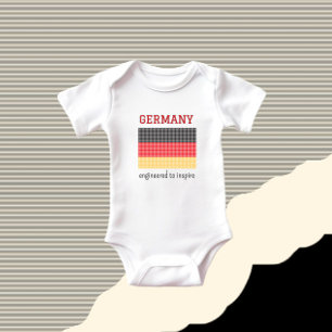 Body Para Bebé Bandera de Alemania