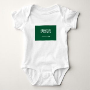 Body Para Bebé Bandera de Arabia Saudita