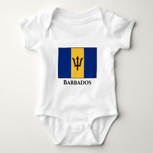 Body Para Bebé Bandera de Barbados