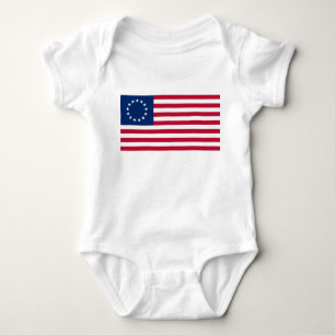 Body Para Bebé Bandera de Betsy Ross en Estados Unidos
