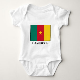 Body Para Bebé Bandera de Camerún