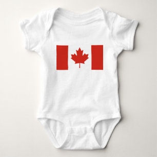 Body Para Bebé Bandera de Canadá