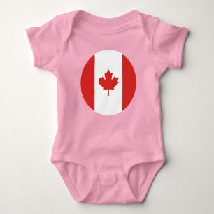 Body Para Bebé Bandera de Canadá-20240