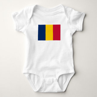 Body Para Bebé Bandera de Chad