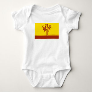 Body Para Bebé Bandera de Chuvashia