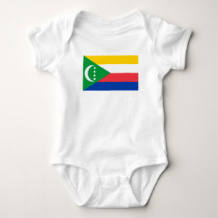 Body Para Bebé Bandera de Comoras