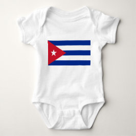 Body Para Bebé Bandera de Cuba