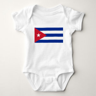 Body Para Bebé Bandera de Cuba