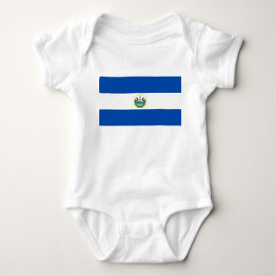 Body Para Bebé Bandera de El Salvador