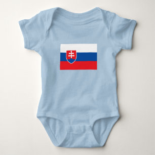 Body Para Bebé Bandera de Eslovaquia