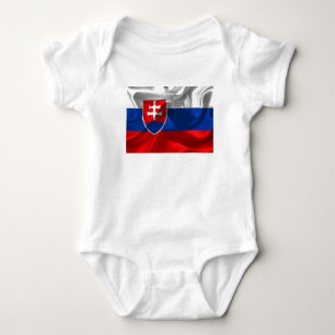 Body Para Bebé Bandera de Eslovaquia