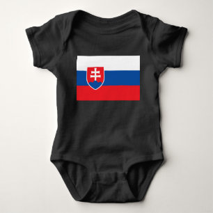 Body Para Bebé Bandera de Eslovaquia