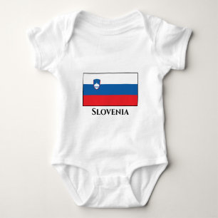 Body Para Bebé Bandera de Eslovenia