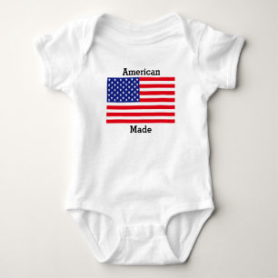Body Para Bebé Bandera de Estados Unidos