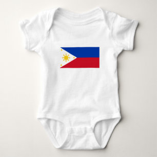 Body Para Bebé Bandera de Filipinas
