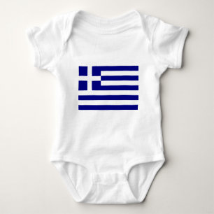 Body Para Bebé Bandera de Grecia