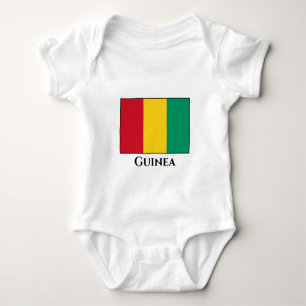 Body Para Bebé Bandera de Guinea