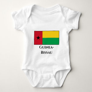 Body Para Bebé Bandera de Guinea-Bissau