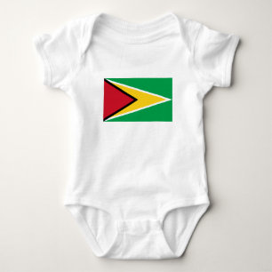 Body Para Bebé Bandera de Guyana
