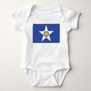 Body Para Bebé Bandera de Houston (Texas)