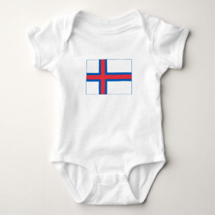 Body Para Bebé Bandera de Islas Feroe