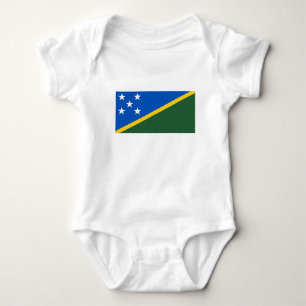 Body Para Bebé Bandera de Islas Salomón