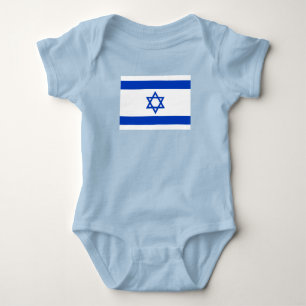 Body Para Bebé Bandera de Israel