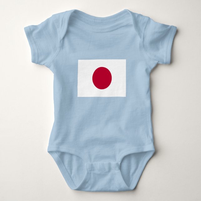 Body Para Bebé Bandera de Japón (Anverso)