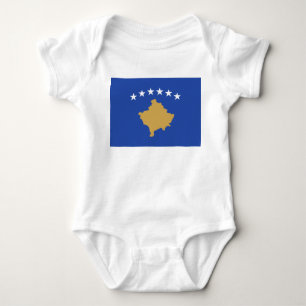 Body Para Bebé Bandera de Kosovo